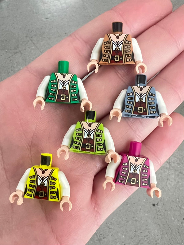 Female Pirate Vest Torso - Alchemy Edition