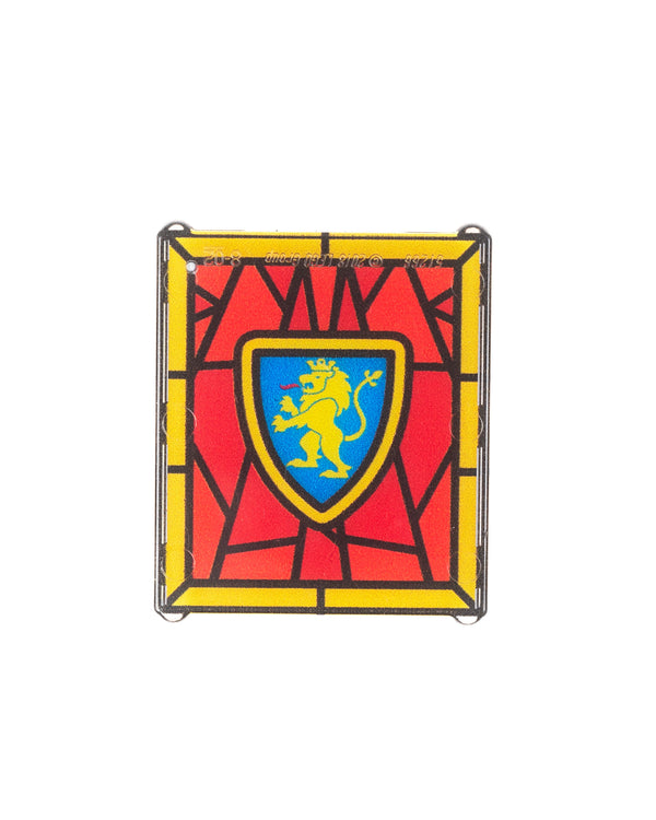 Lion Stained Glass Window 1x3x3