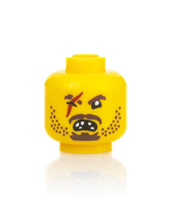 One Eyed Angry Peasant Head