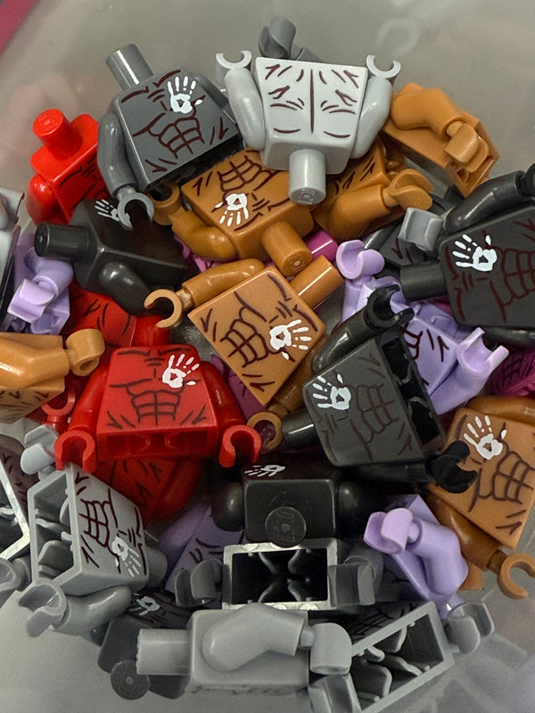 Orc Muscle Torso - White Hand - Alchemy