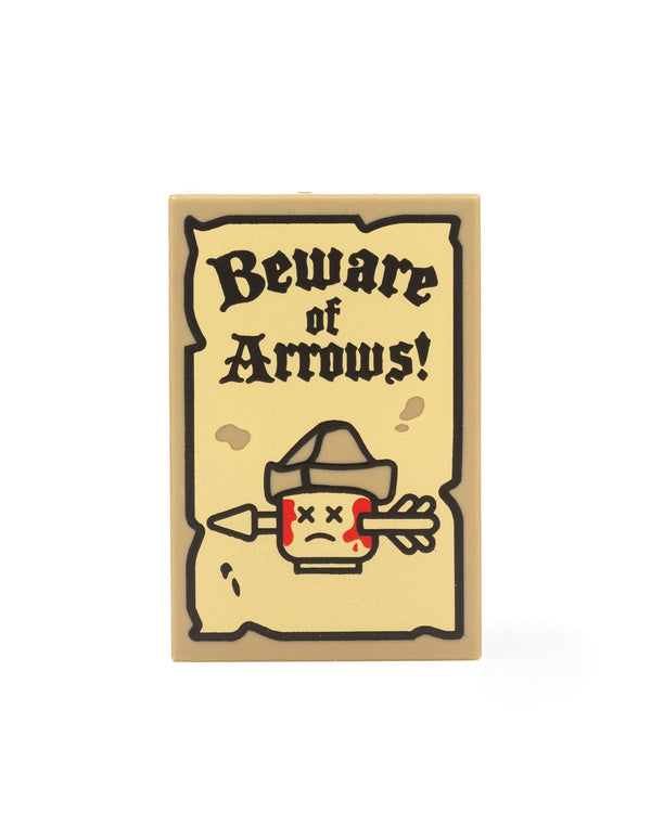 Beware of Arrows Tile