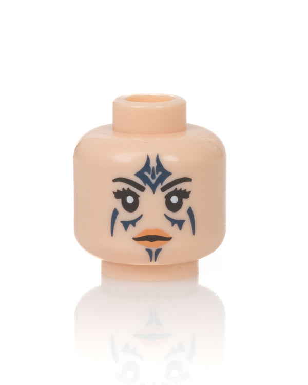 Fantasy Female Tattoo Head