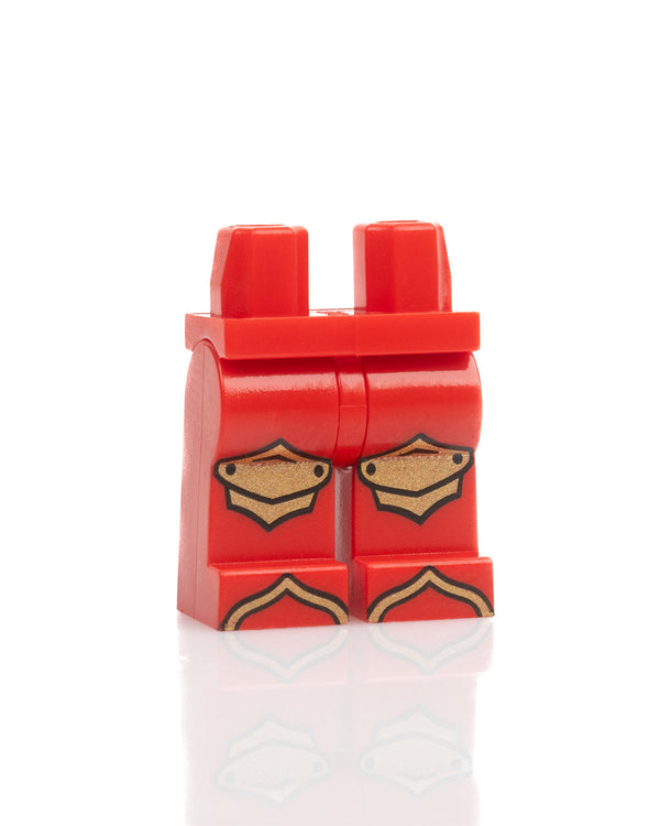 Gilded Plate Armor Legs - Red