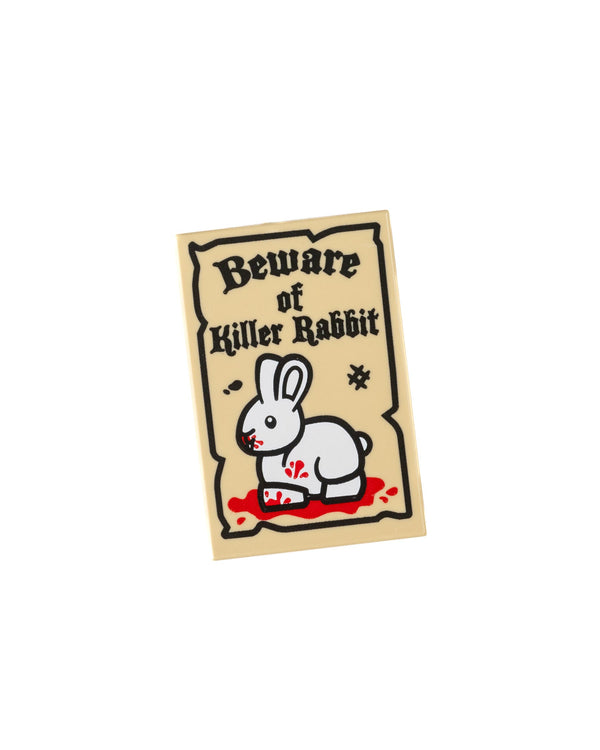 Beware of Killer Rabbit Tile