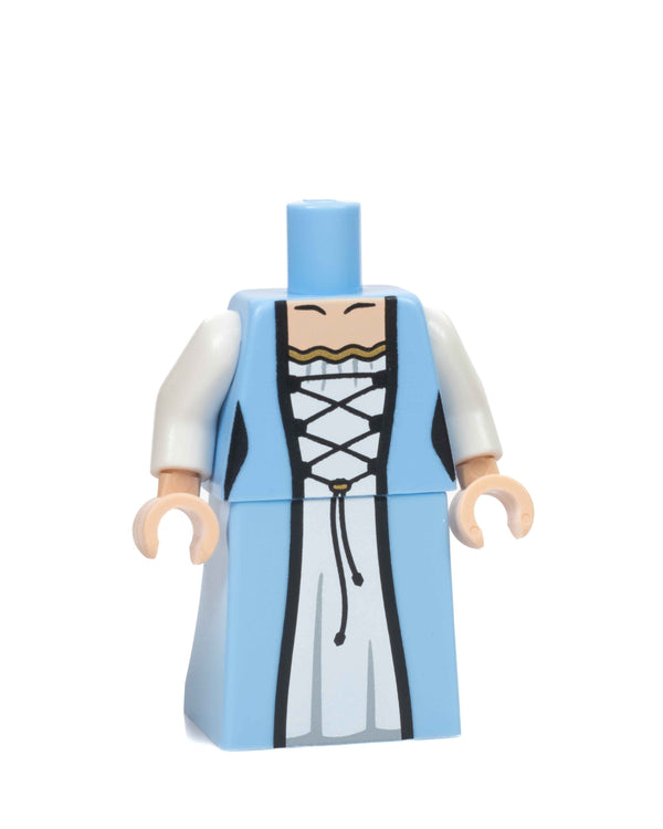 Noblewoman Dress Body - Light Nougat