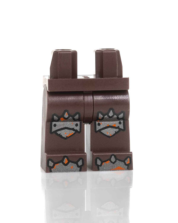 Orc Armor Legs - Dark Brown