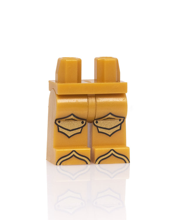 Gilded Plate Armor Legs - Pearl Gold