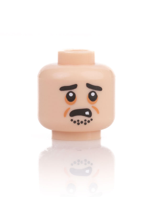 Sad Stubbly Peasant Head