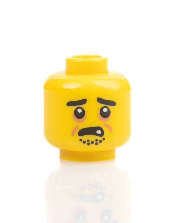 Sad Stubbly Peasant Head