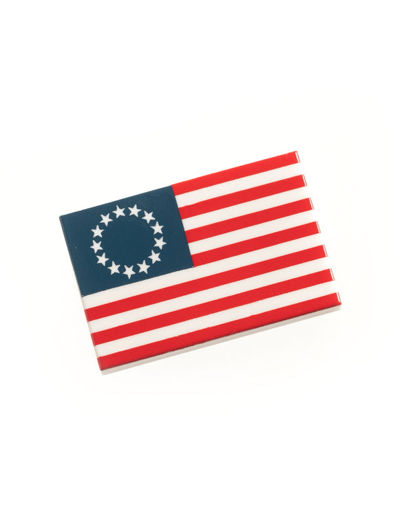 Colonial American Flag Tile