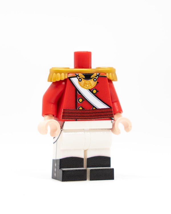Napoleonic era British Line Officer body w/ Epaulettes