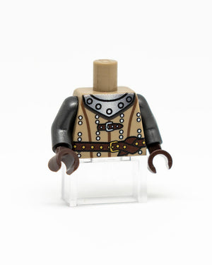Custom LEGO Medieval Torso Dark Tan